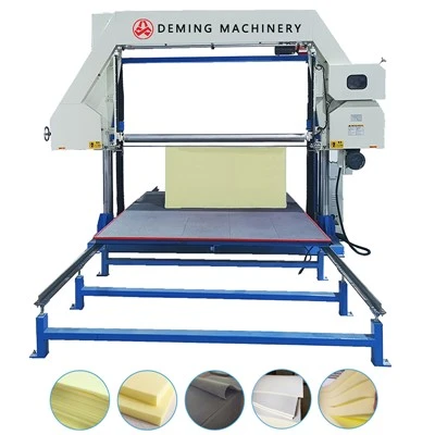 Machine à refendre les blocs de mousse